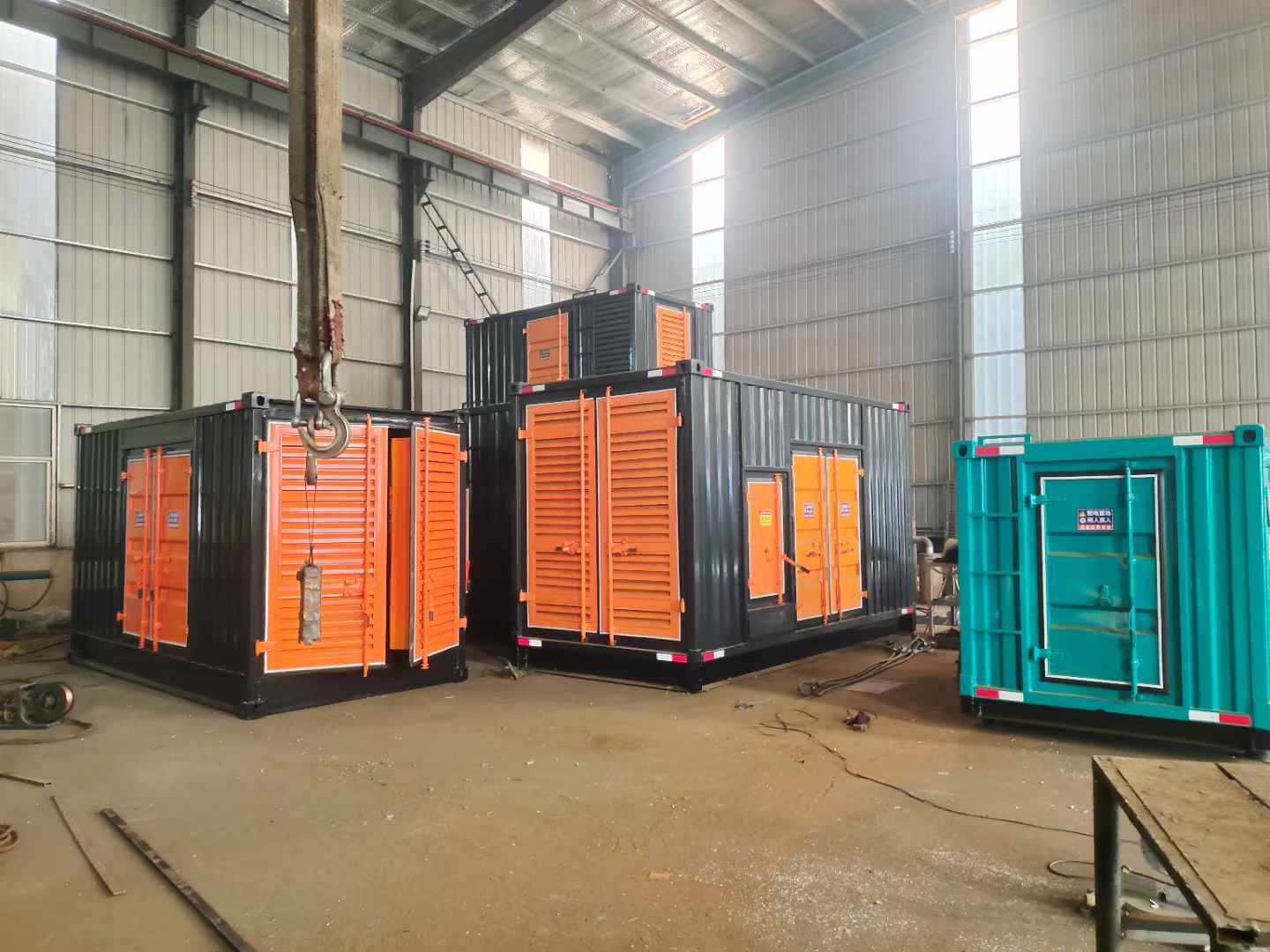 镇安500kw柴油发电机组可以带动多少功率设备？