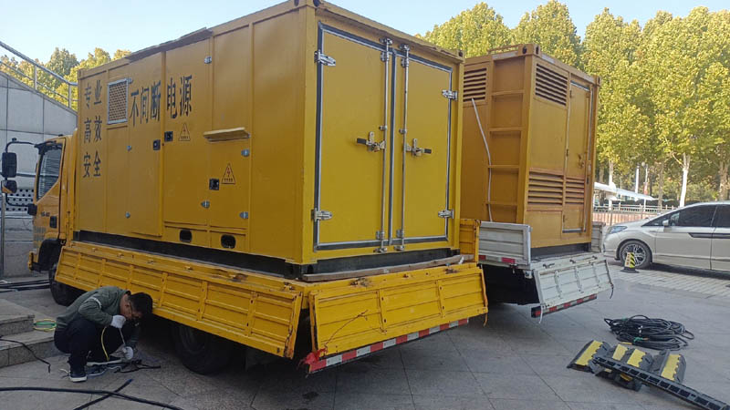 镇安柴油发电机组和UPS电源配合使用时的注意事项